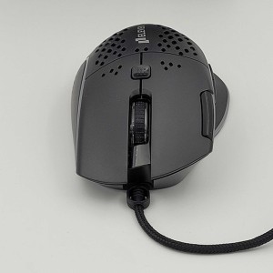 ماوس گیمینگ با سیم الون مدل GM6 RGB